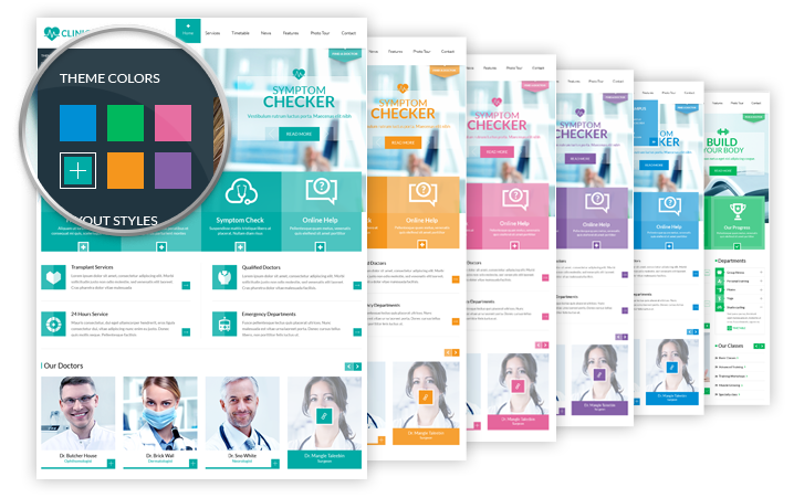 EXTENSIVE STYLE OPTIONS